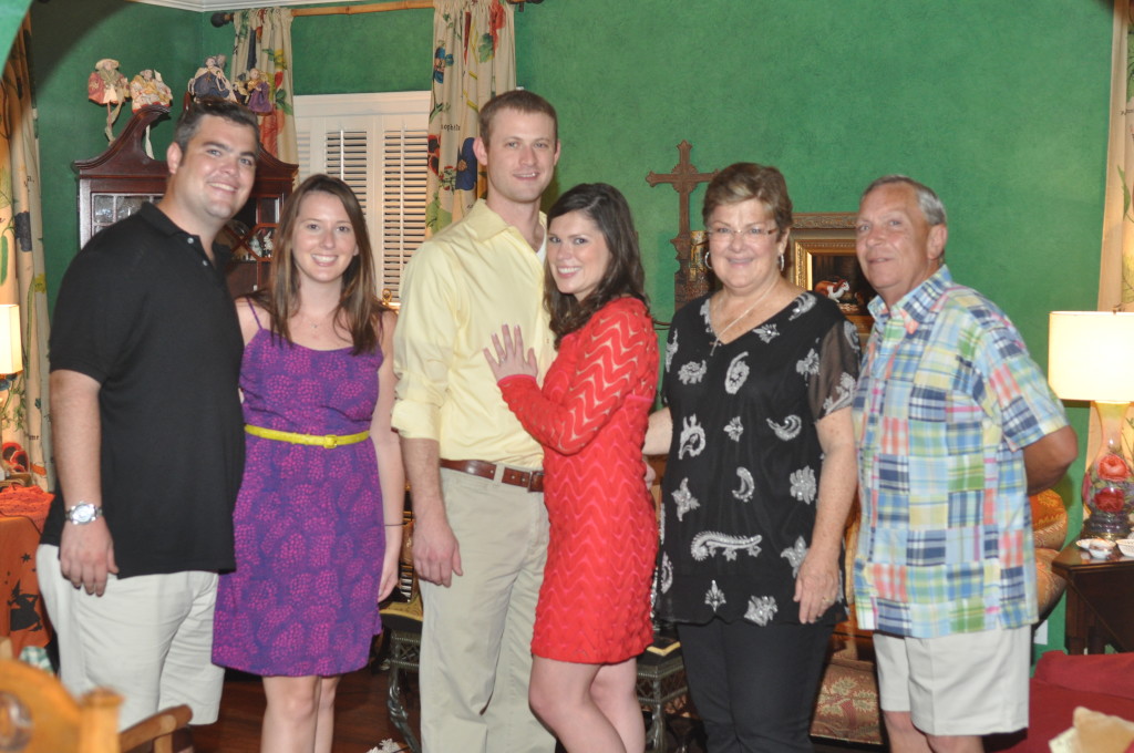 The Van Zant Family at Emily & Lance's Engagement Garden Party October 2013