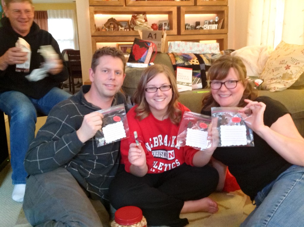 Dave, Taylor & Jen enjoy a little shopping money!