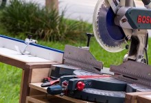 Rolling Folding Chop Saw Stand